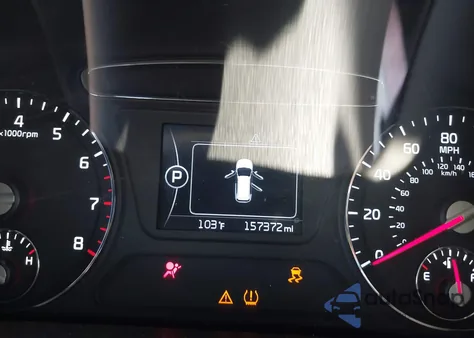 2016 Kia Sorento 2.4L Lx from USA, damaged, VIN 5XYPG4A34GG140387